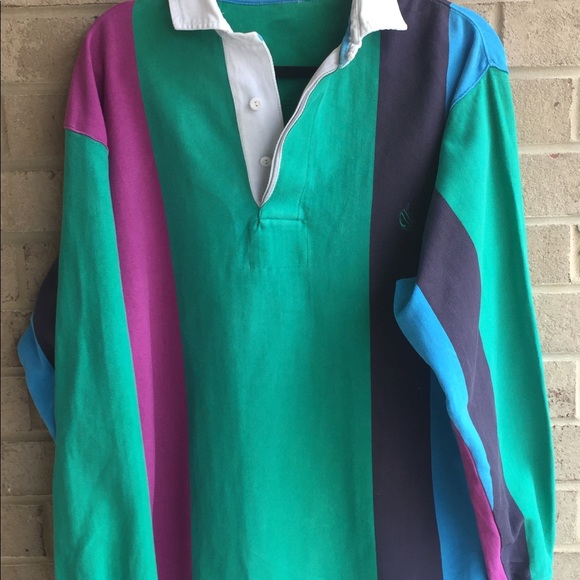 Vintage Nautica striped shirt - Picture 3 of 7